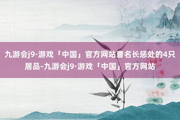 九游会j9·游戏「中国」官方网站曹名长惩处的4只居品-九游会j9·游戏「中国」官方网站